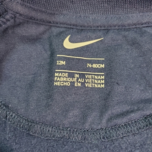 Nike infant's one-piece light currant blue one piece jogger in size 12 months. - Picture 10 of 11